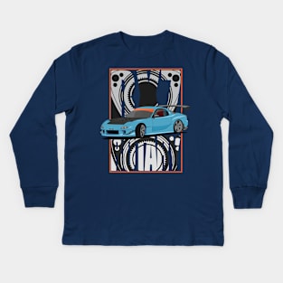 Rotary Engine Kids Long Sleeve T-Shirt